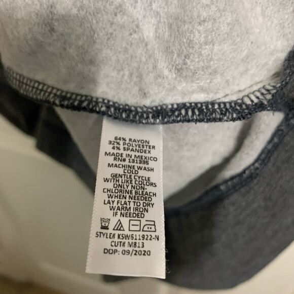 Socialite women's Grey drop shoulder sweater mini dress size XS NEW - Picture 3 of 5